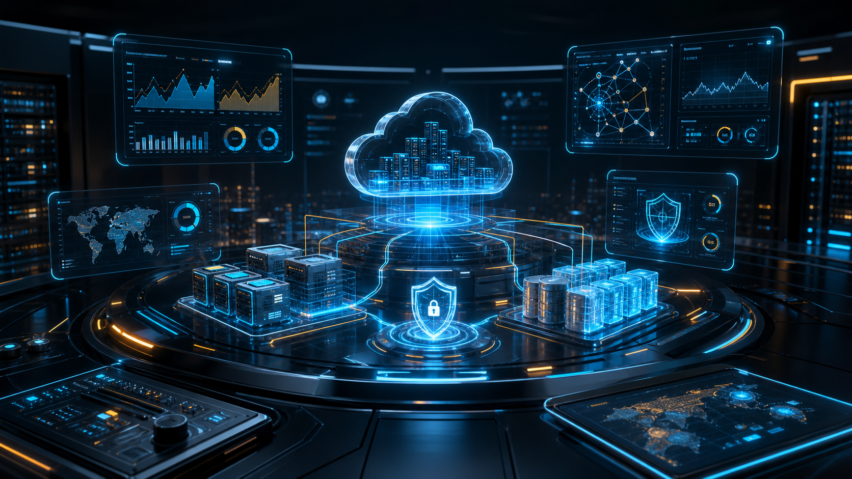 3D Niimbuss cloud operations command center